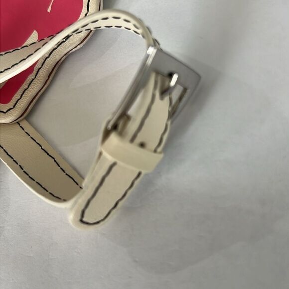 NWT Flapjack Retro Pink Scooter Luggage Suitcase Backpack Travel Tag - Picture 4 of 5